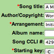 You can use the built-in chord chart editor to add songs to your songbook