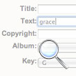 Search by title, text, keyword, tempo, key, and more