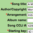 You can use the built-in chord chart editor to add songs to your songbook